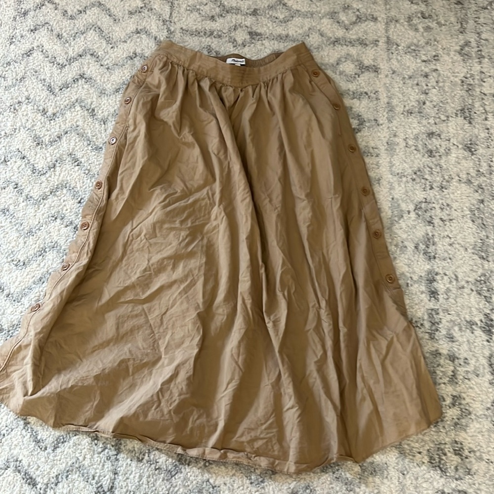 Madewell Tan Skirt